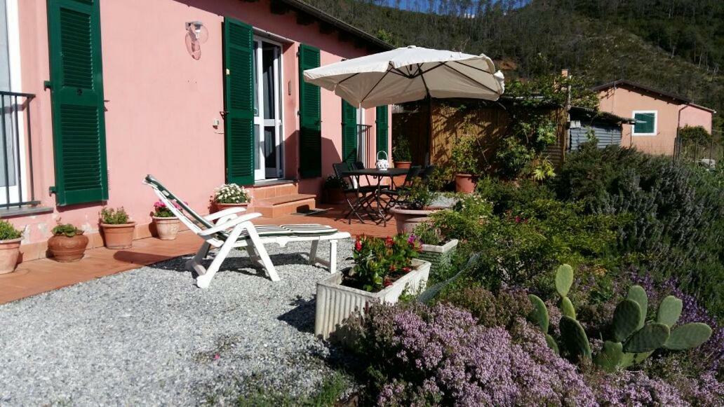 Casa Cinzia Bonassola Cinque Terre Lägenhet Exteriör bild